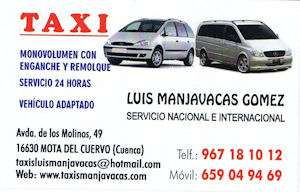 Taxis Luis Manjavacas